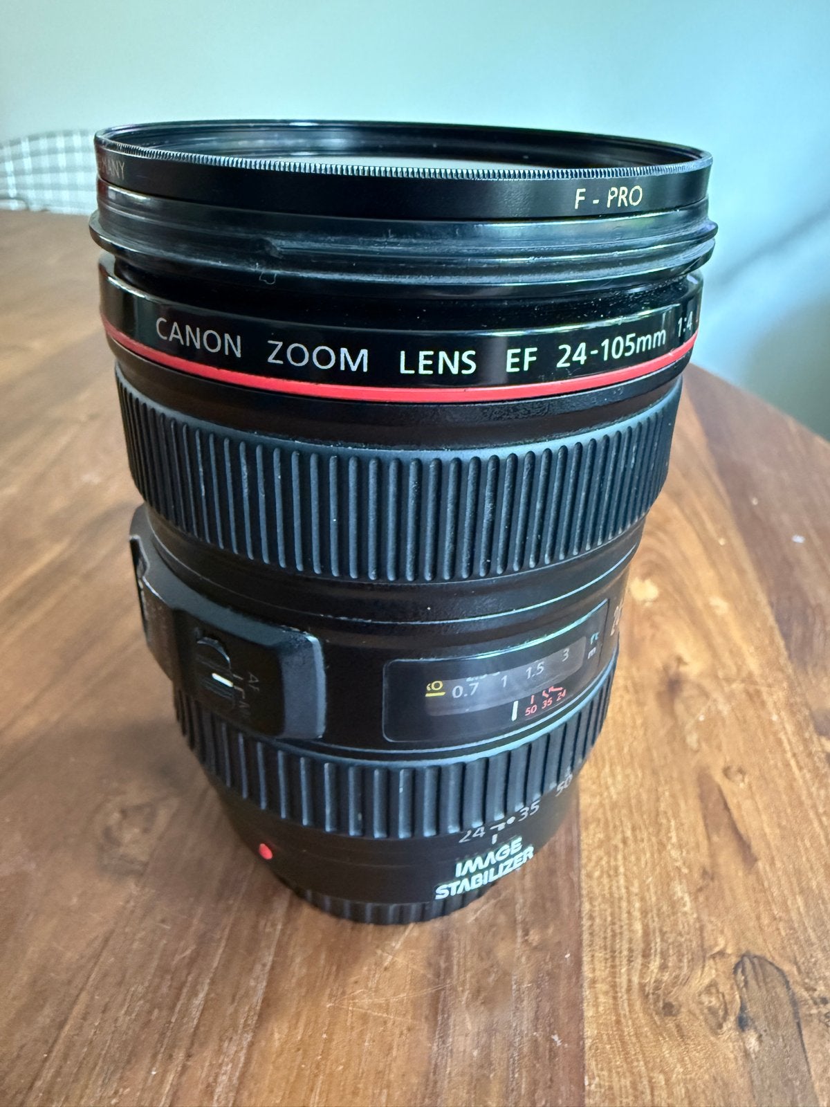 Canon Zoom Lens EF 24-105mm F/4, Audio, Tv en Foto, Fotografie | Lenzen en Objectieven, Ophalen of Verzenden, Zo goed als nieuw