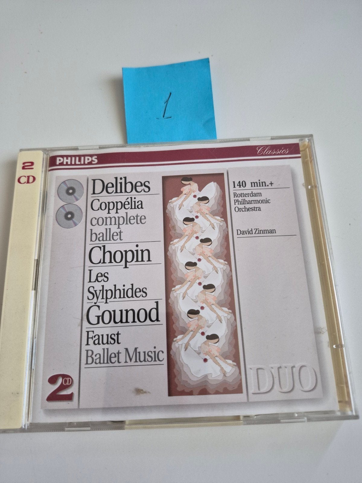 Delibes, Chopin, Gounod - Ballet Muziek (2 CD), Ophalen of Verzenden
