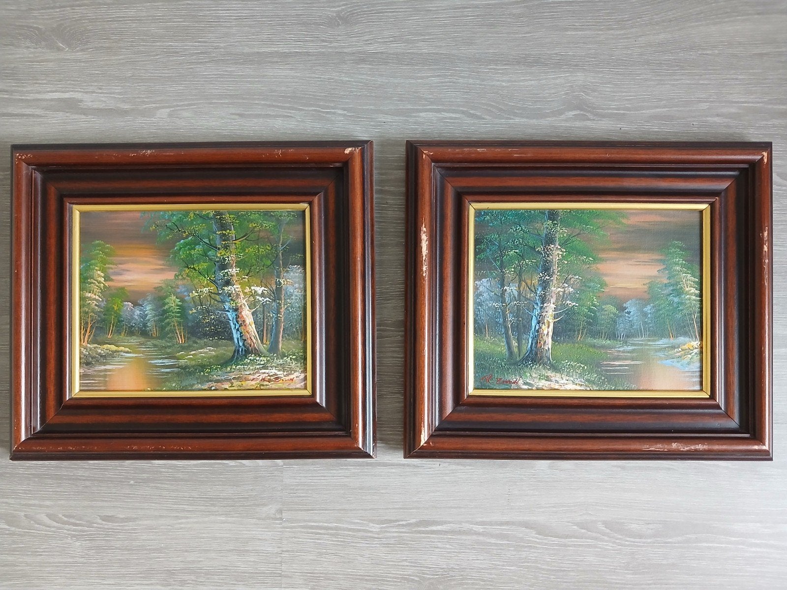2 schilderijen, Antiek en Kunst, Ophalen