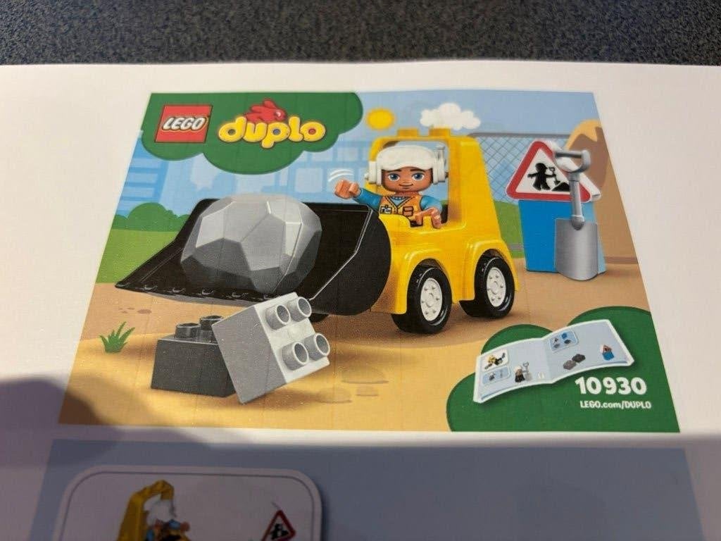 Duplo 10930 Bulldozer, Overige thema's, Ophalen of Verzenden, Zo goed als nieuw, Compleet