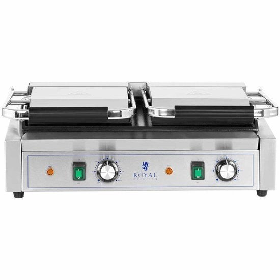 Contactgrill – Dubbele Grillplaat – Panini Grill, Corvance B.V., Verzenden, Nieuw, Corvancebol@gmail.com