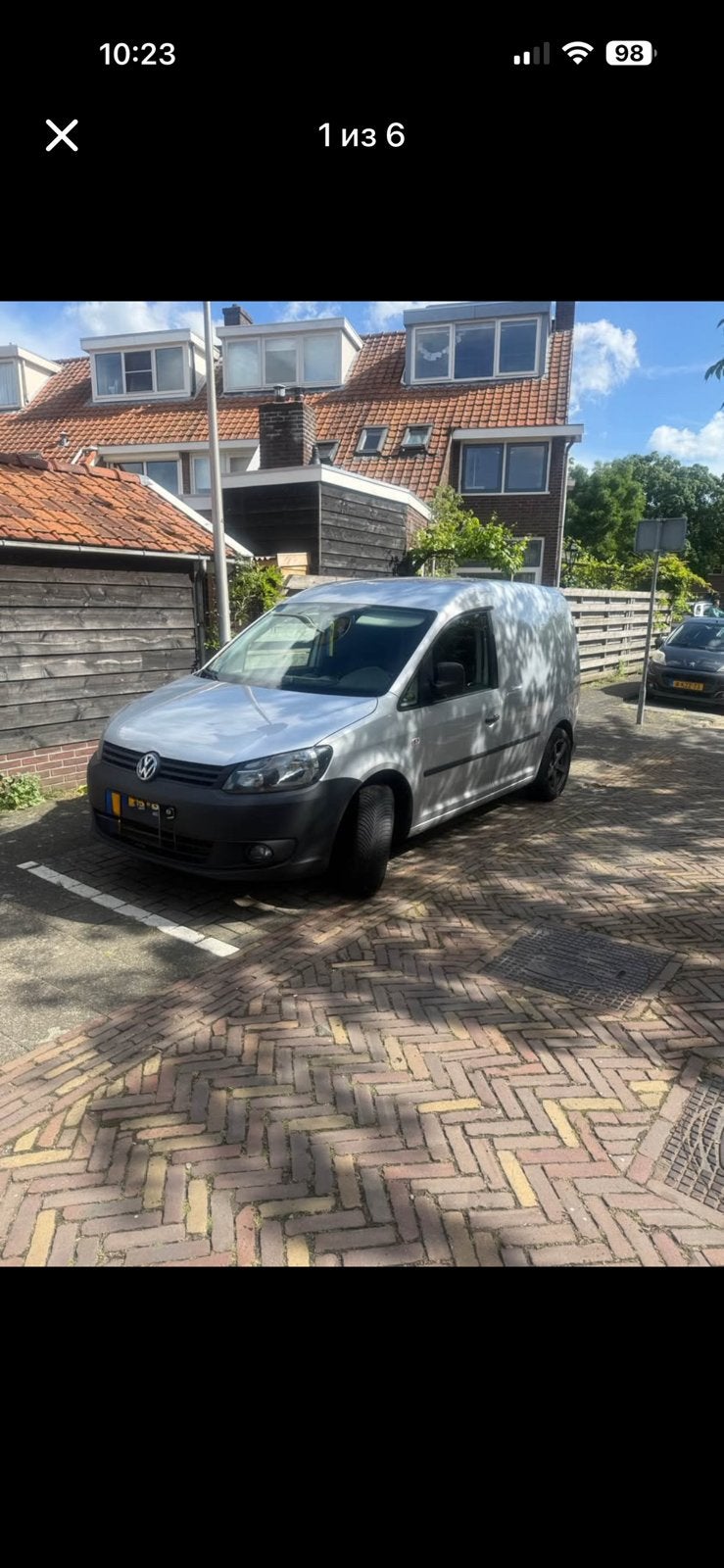 Vw Caddy, Ophalen, Gebruikt