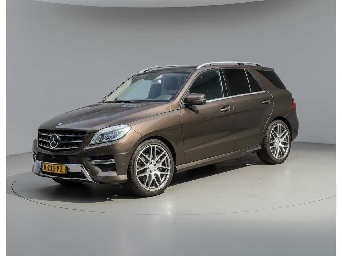 Mercedes-Benz M-klasse 350 BlueTEC | K-733-PZ i, Auto's, Mercedes-Benz, Automaat, Gebruikt, Euro 6, Bruin