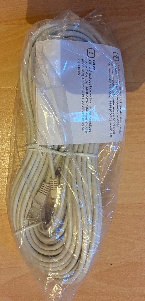 RJ 45 kabel Rond, Computers en Software, Ophalen of Verzenden, Nieuw