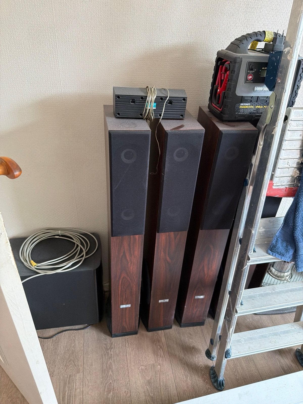 Muziekinstallatie / geluid instalatiende (stereo set), Cassettedeck, Losse componenten, Niet werkend, Ophalen