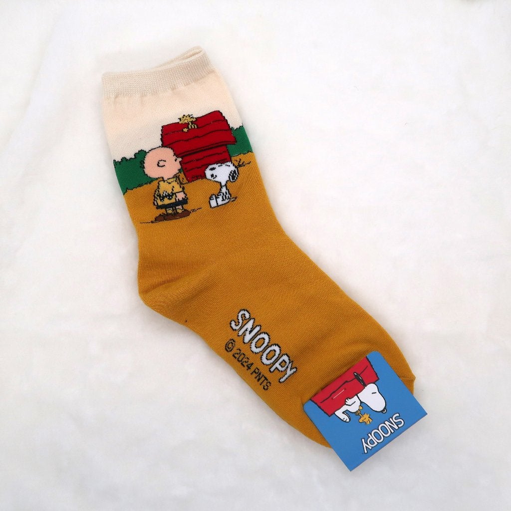 Charlie Brown en Snoopy Peanuts Comics Sokken, Verzamelen, Stripfiguren, Verzenden, Snoopy, Nieuw, Kleding