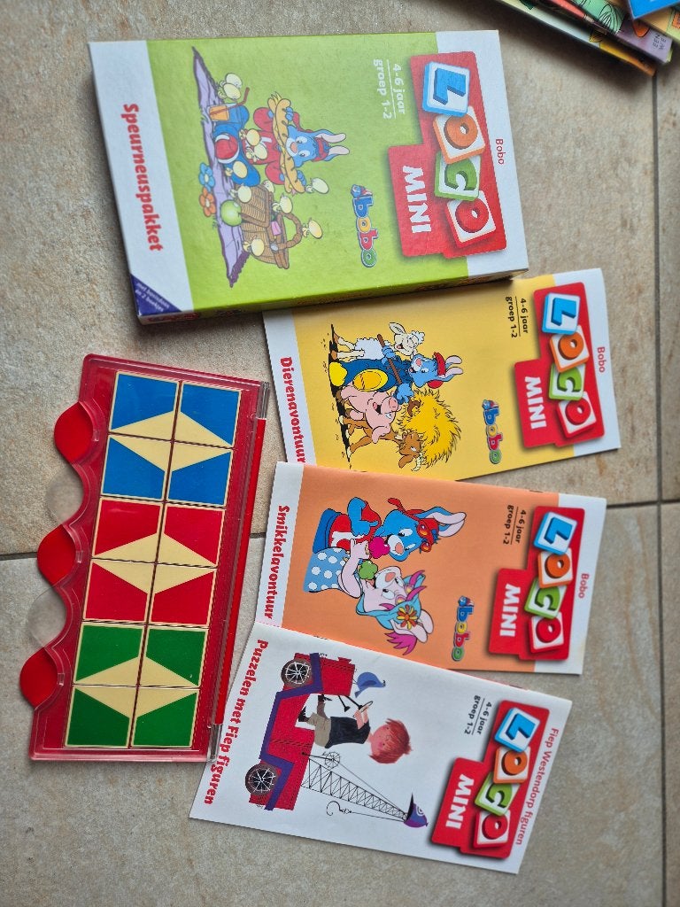 Loco mini 4-6 jaar Bobo, Ophalen of Verzenden, Zo goed als nieuw, Puzzelen