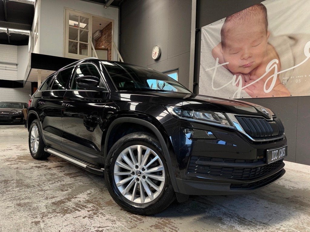 Skoda Kodiaq 1.4 TSI Style Business, leder, led, pano, memor, Auto's, Voorwielaandrijving, Dealer onderhouden, 125 pk, Euro 6