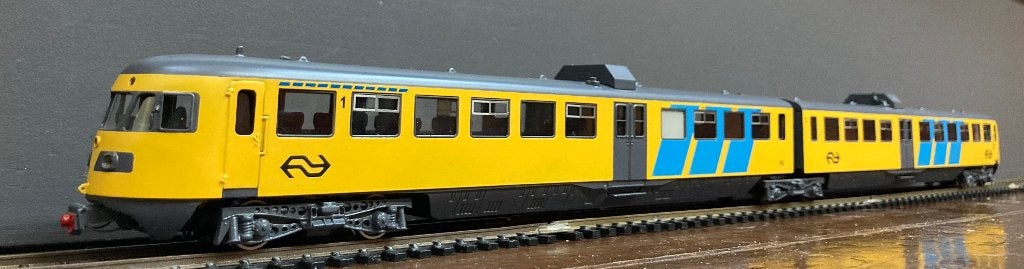 Messing NS 163 DE2 dhr. Theo Roozen  Slechts 10 van gemaakt , Hobby en Vrije tijd, Overige merken, Treinset, Gelijkstroom, Nieuw