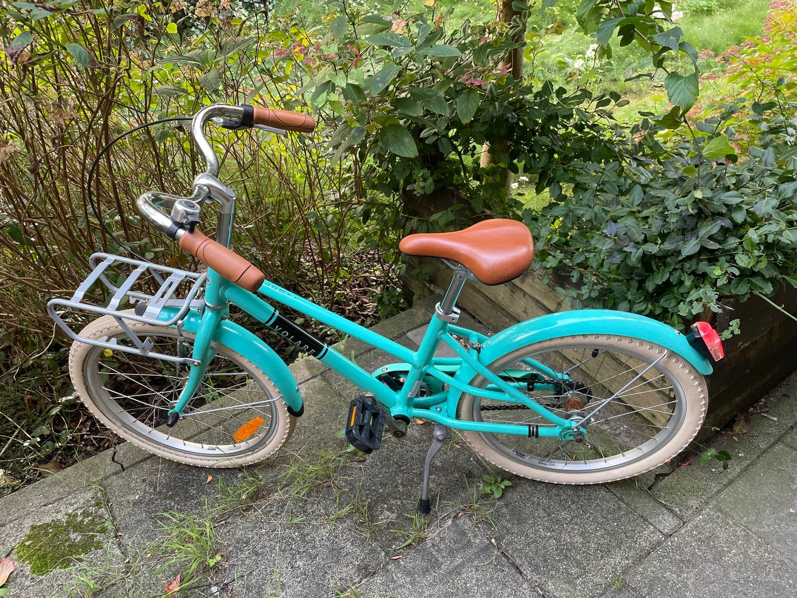 Volare meisjes fiets, Fietsen en Brommers, Ophalen, Terugtraprem, 20 inch, Handrem
