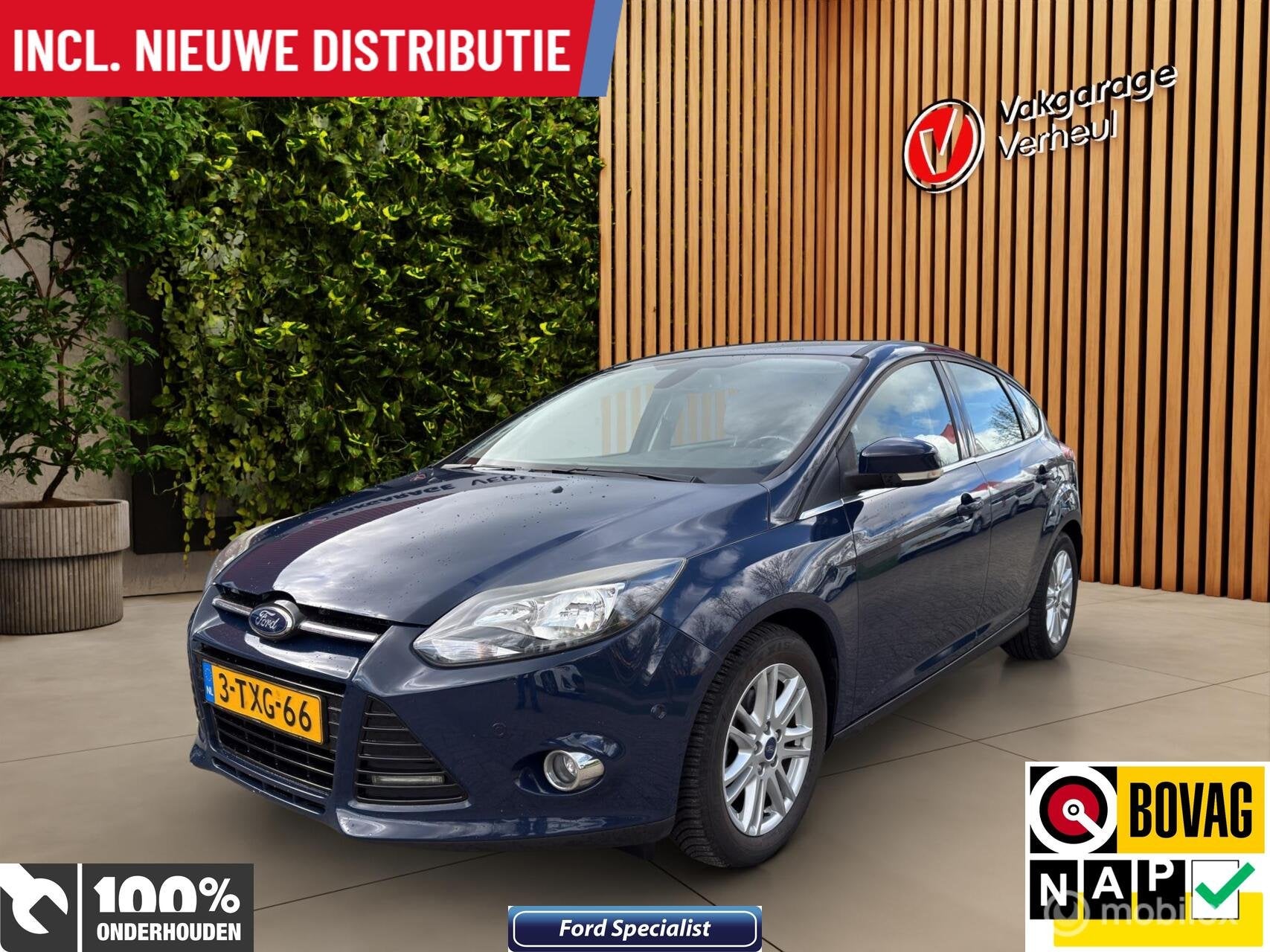 Ford Focus 1.0 EcoB|Edit Plus 125Pk ✅Driem vervangen ✅Tr, Auto's, Euro 5, 125 pk, Gebruikt, Met garantie (alle)