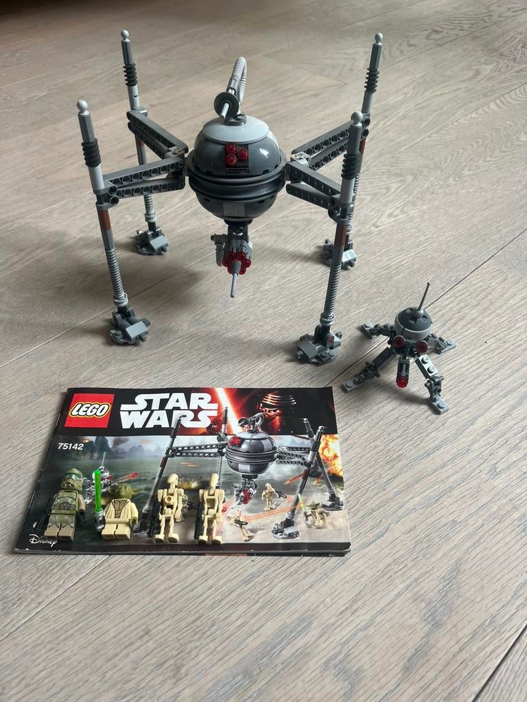 LEGO Star Wars75142 Homing Spider Droid, Ophalen of Verzenden, Zo goed als nieuw