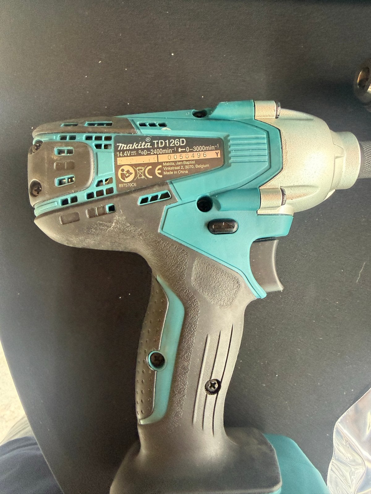 Makita 14.4V Slagboor en Accutolletje Set - Zo goed als nieu, Doe-het-zelf en Verbouw, Gereedschap | Boormachines, Ophalen of Verzenden