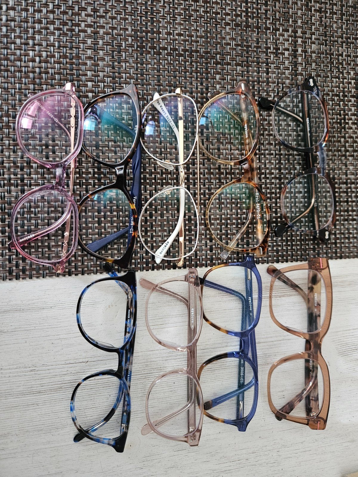 Diverse brillen en monturen - Nieuw en gebruikt, Sieraden, Tassen en Uiterlijk, Overige merken, Gebruikt, Overige kleuren, Ophalen of Verzenden