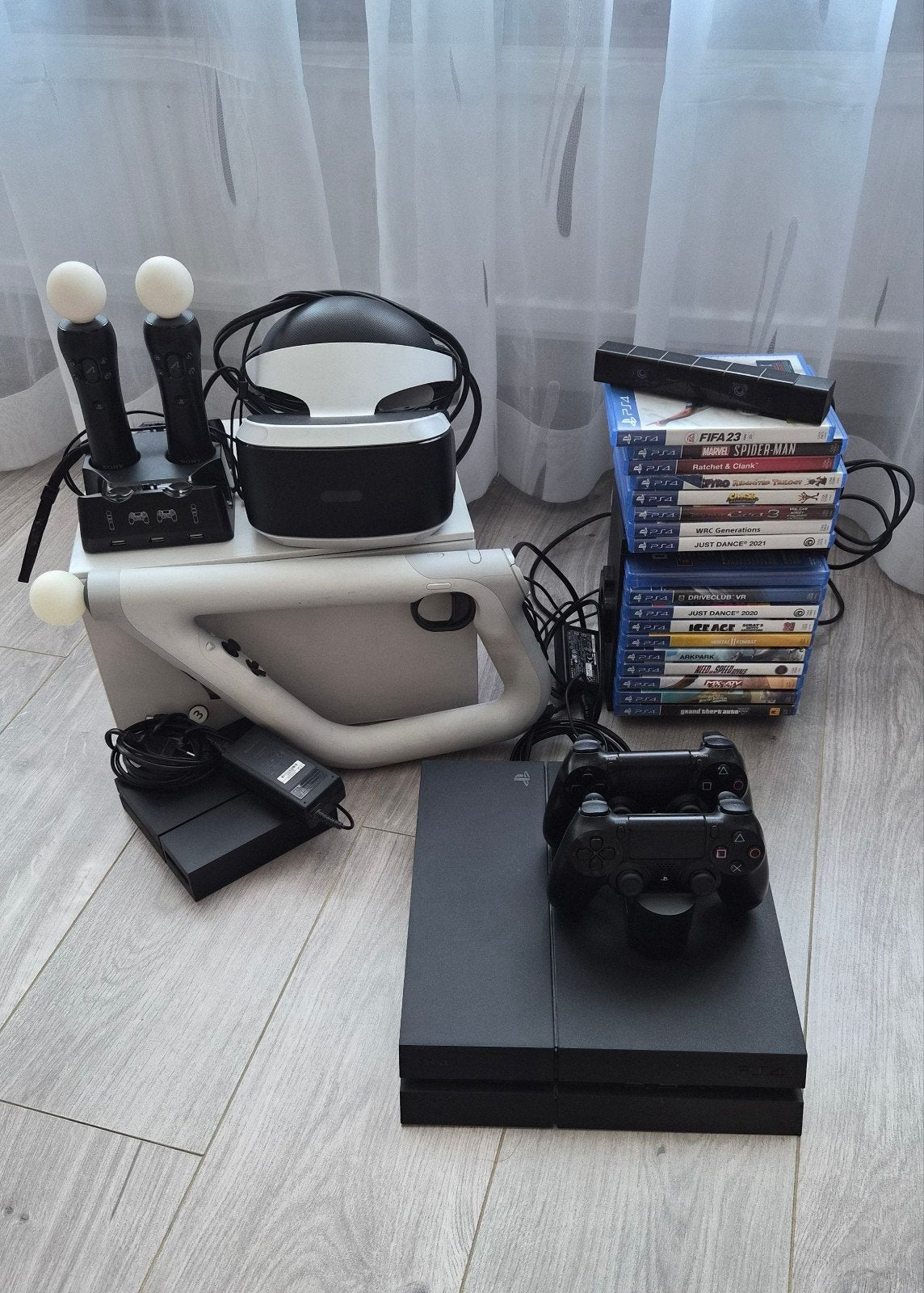 Complete PS4 bundel met VR, games en accessoires, Ophalen