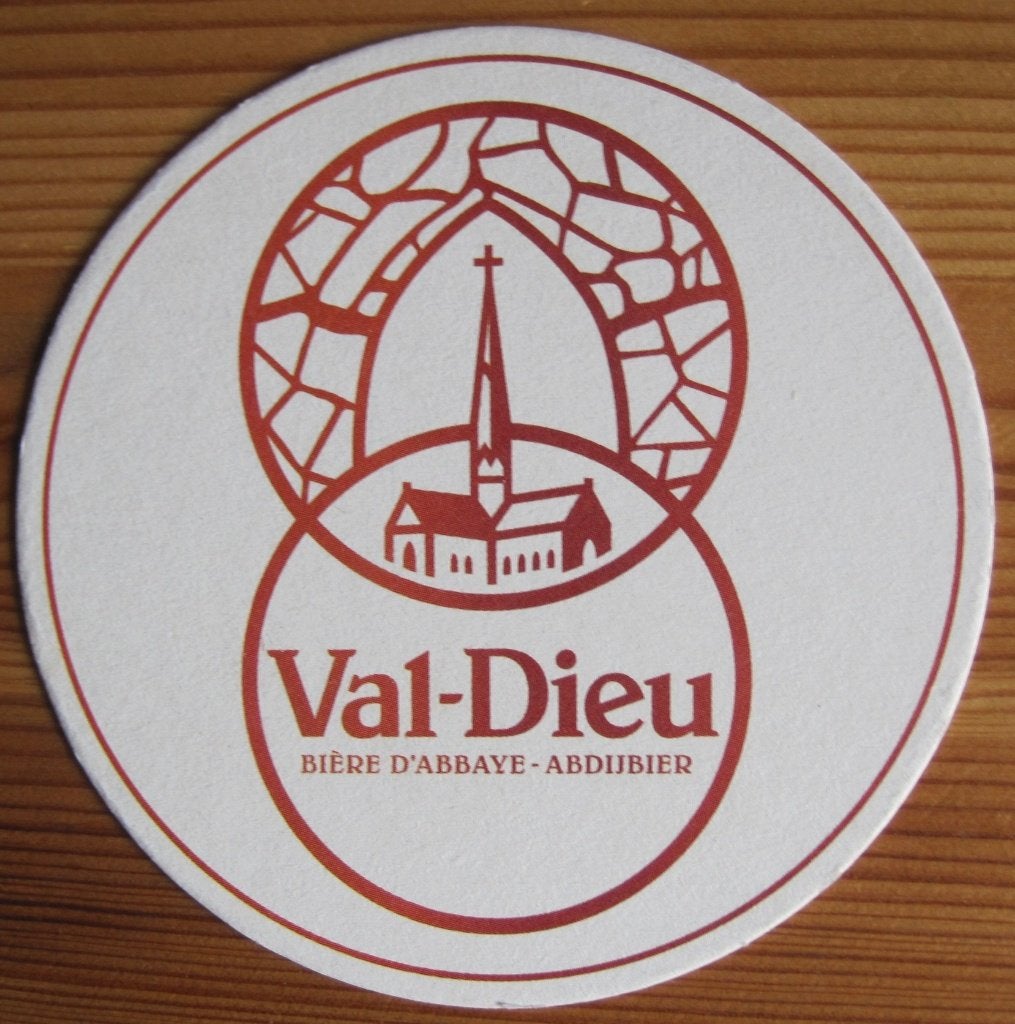 bierviltje van Val-Dieu abdijbier, Ophalen of Verzenden, Zo goed als nieuw, Viltje(s), Overige merken