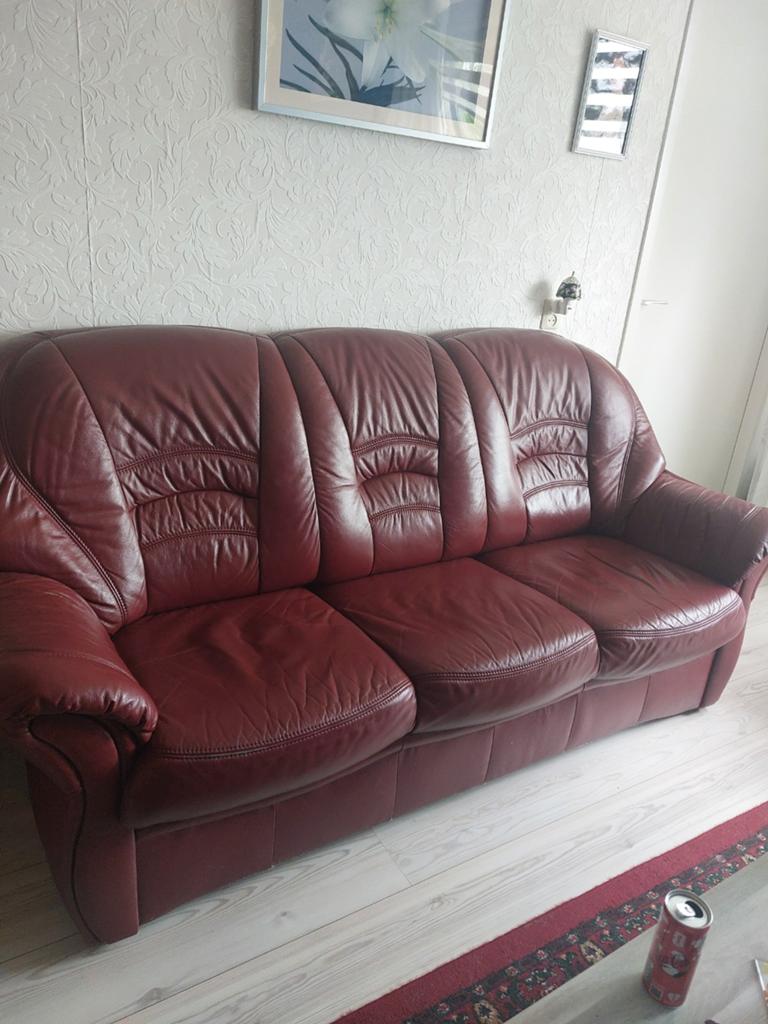 3 zits bank, Ophalen, Gebruikt, Tweepersoons, 75 tot 100 cm