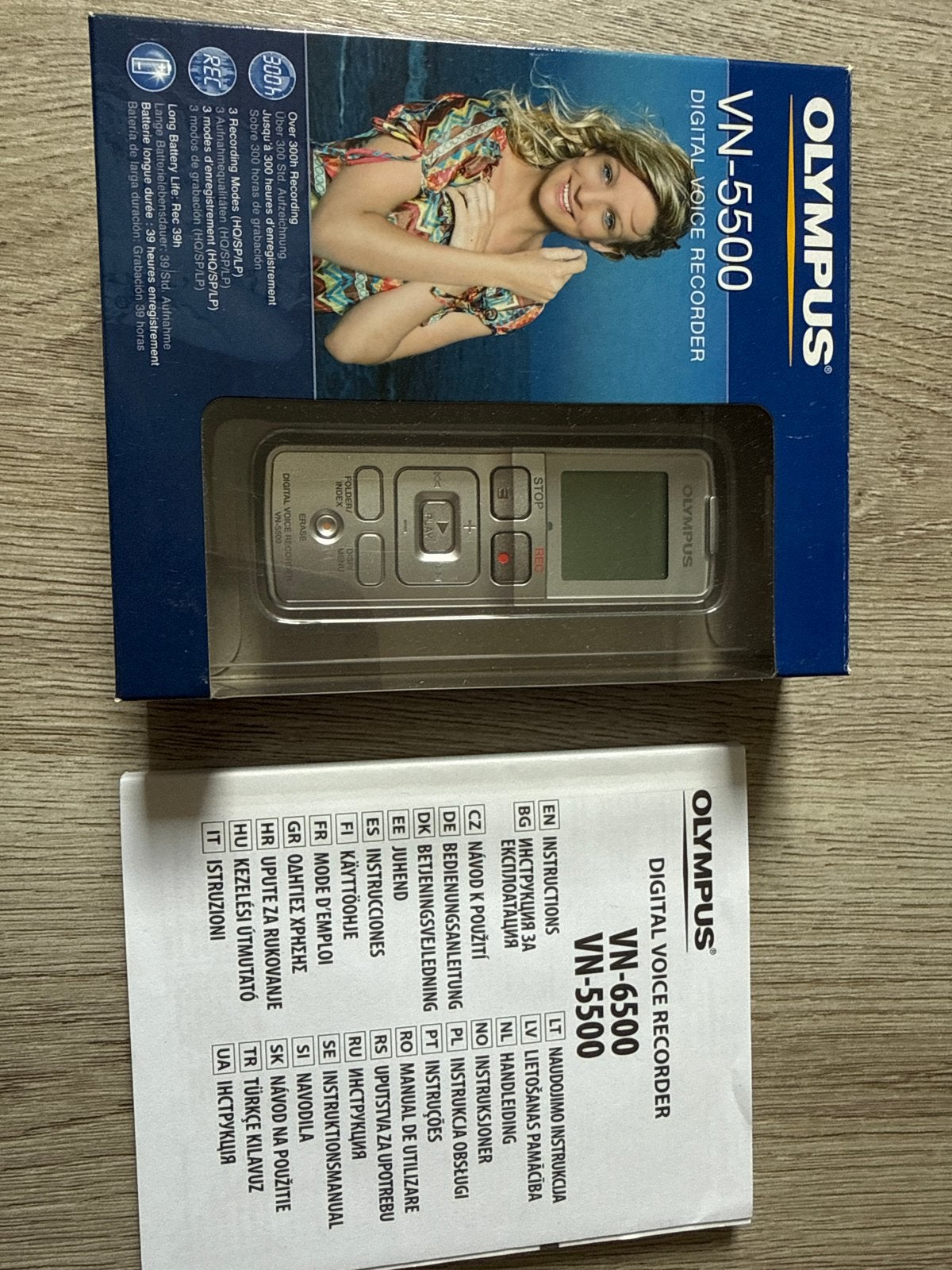Olympus VN-5500 Digitale Dicteerapparaat, Ophalen, Zo goed als nieuw