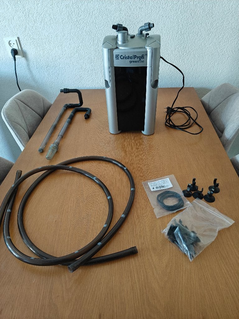 Buitenfilter JBL CristalProfi e901 Greenline + slangen, Ophalen, Gebruikt, JBL, Inclusief slangen