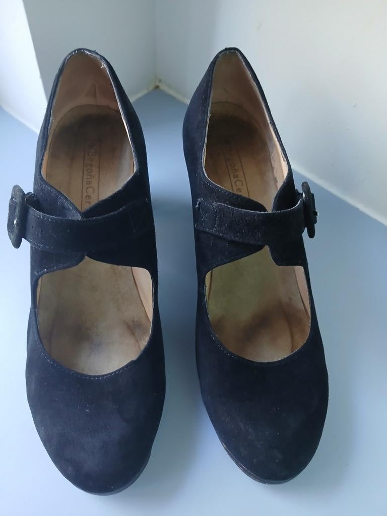 Flamenco schoenen Begoña Cervera maat 38, Begoña Cervera, Zwart, Dansschoenen, Ophalen of Verzenden