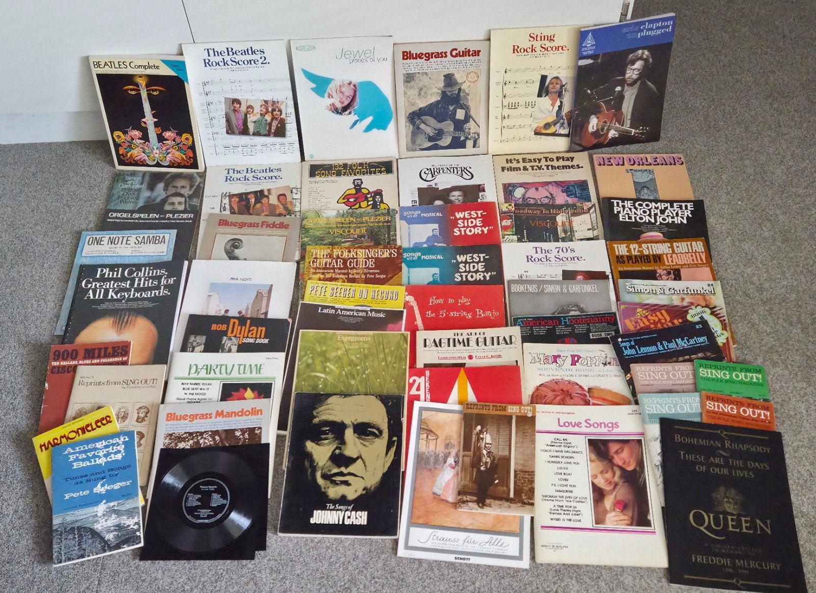 Partij bladmuziek songbooks Beatles, Queen, Dylan e.a., Ophalen of Verzenden, Artiest of Componist, Keyboard