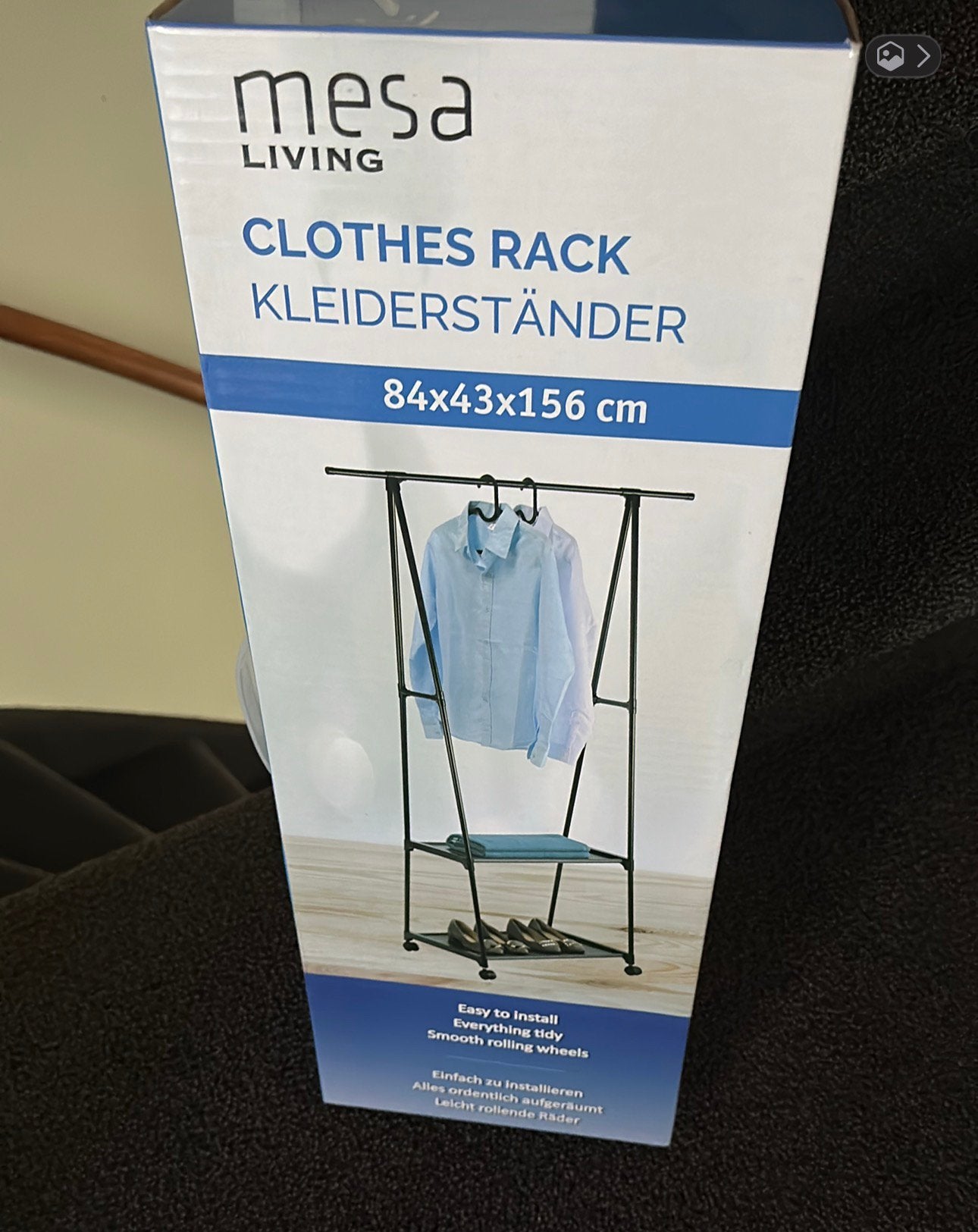 Nieuw Kleding rek met eronder 2 rekjes voor schoenen, Kleding | Dames, Ophalen of Verzenden, Nieuw