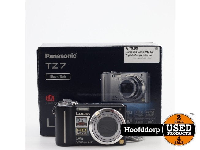 Panasonic Lumix DMC TZ7 Digitale Compact Camera, Panasonic, Zo goed als nieuw, Support@panasonic.com, 1006, Oaza Kadoma, Kadoma-shi
Osaka 571-8501
Japan