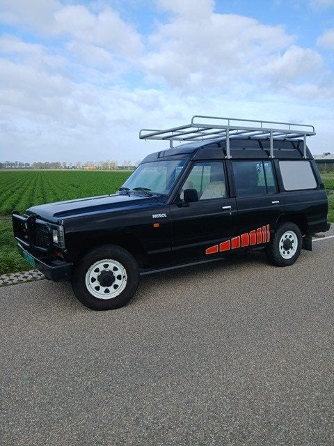 Nissan Patrol 3.2  6 Cilinder Wagon 4WD 1988 Uniek Staat!!, Auto's, Stof, Trekhaak, 95 pk, 2020 kg