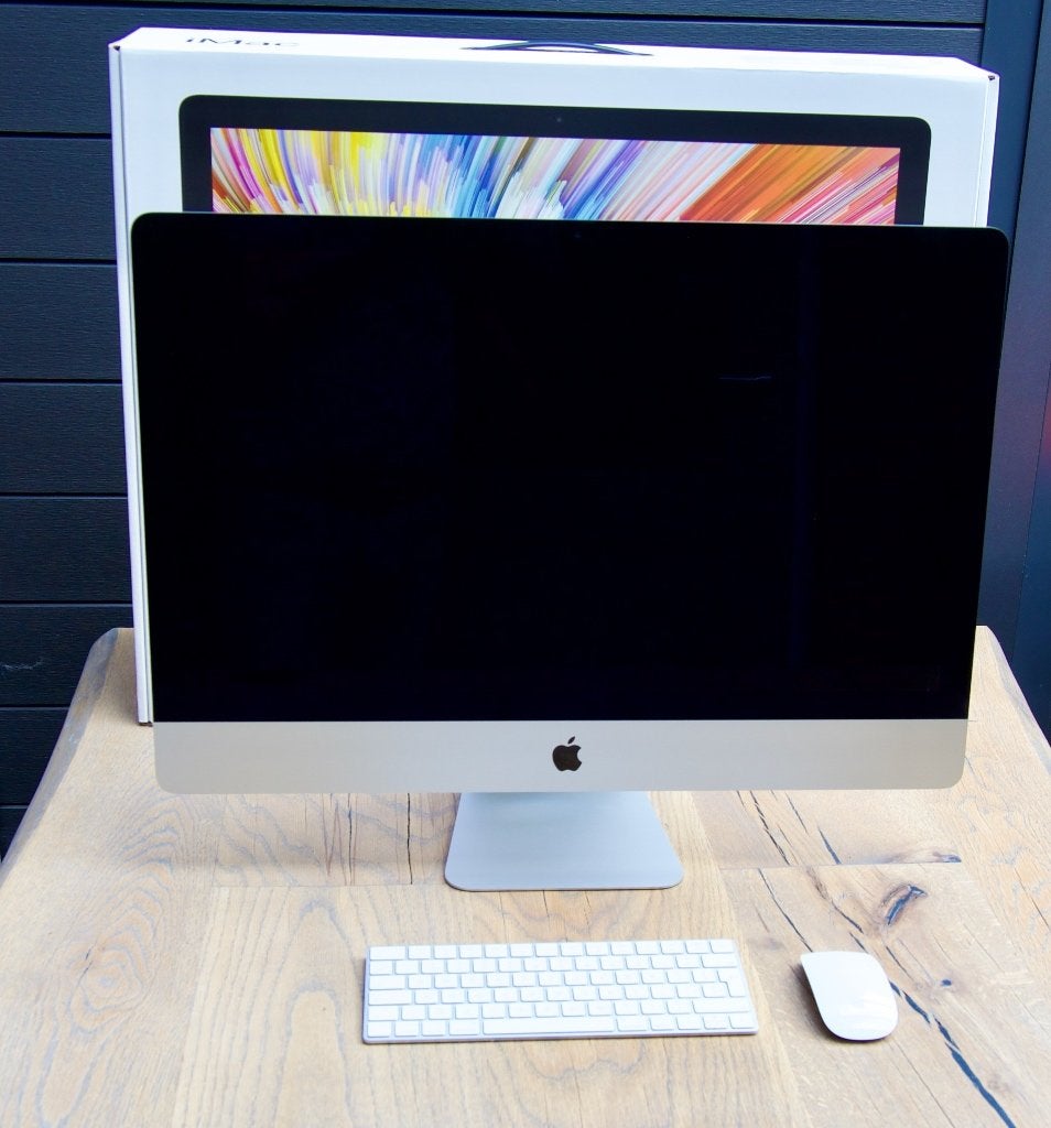 iMac 27 inch 2017 3,4 Ghz Quad-Core Intel Core I5 5K, Ophalen, HDD en SSD, 32 GB, IMac