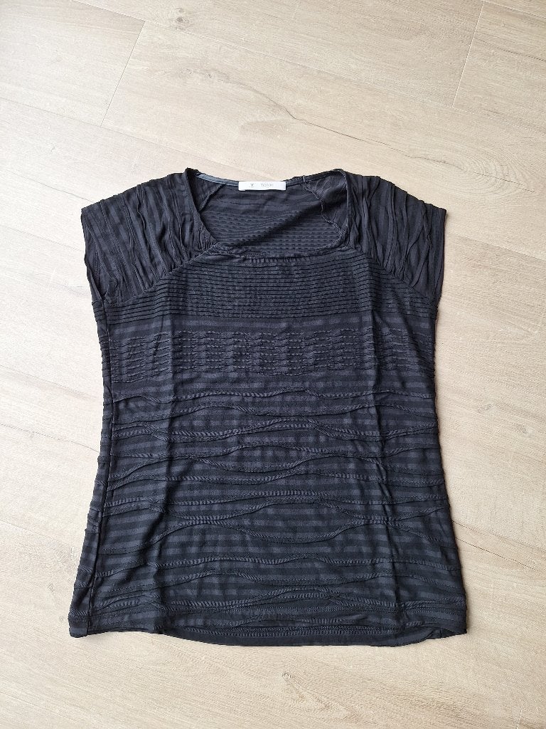 mooie zwarte top Monari maat 42, Monari, Zwart, Maat 42/44 (L), Nieuw