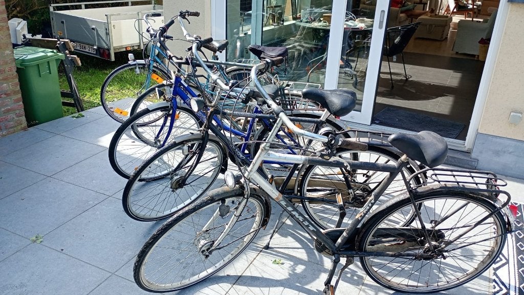 4 fietsen te koop, Ophalen, Gebruikt, Staal, Overige typen