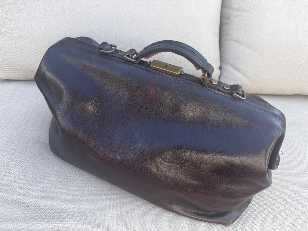 Dokterstas, Sieraden, Tassen en Uiterlijk, Tassen | Reistassen en Weekendtassen, 40 tot 60 cm, Gebruikt, 20 tot 30 cm, Bruin