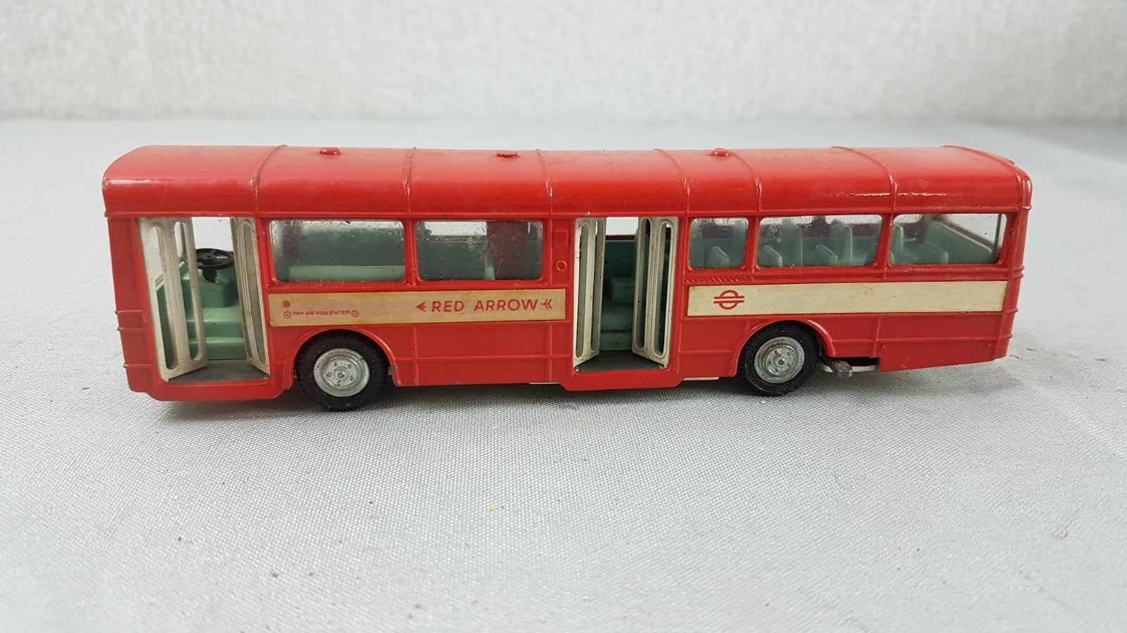 Dinky Toys Red Arrow Single Deck Bus, Ophalen of Verzenden, Gebruikt, Bus of Vrachtwagen