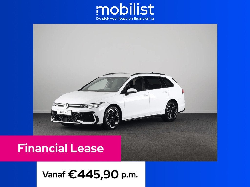 Volkswagen Golf variant R-Line-Edition 1.5 eTSI (bj 2025), 4 cilinders, 700 kg, 116 pk, Wit