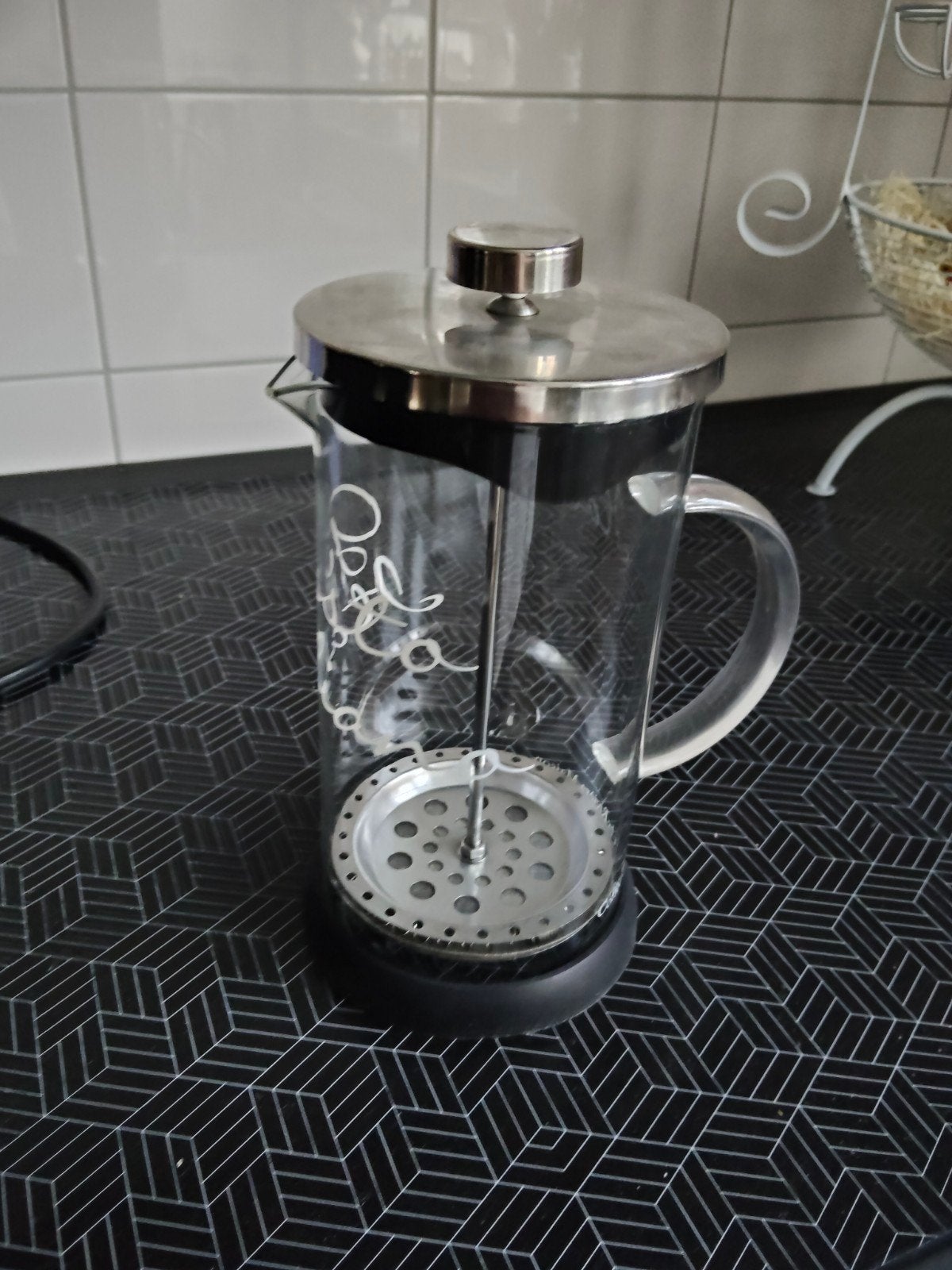 Riviera Maison koffiemaker, Ophalen of Verzenden, Zo goed als nieuw, Glas, Overige stijlen