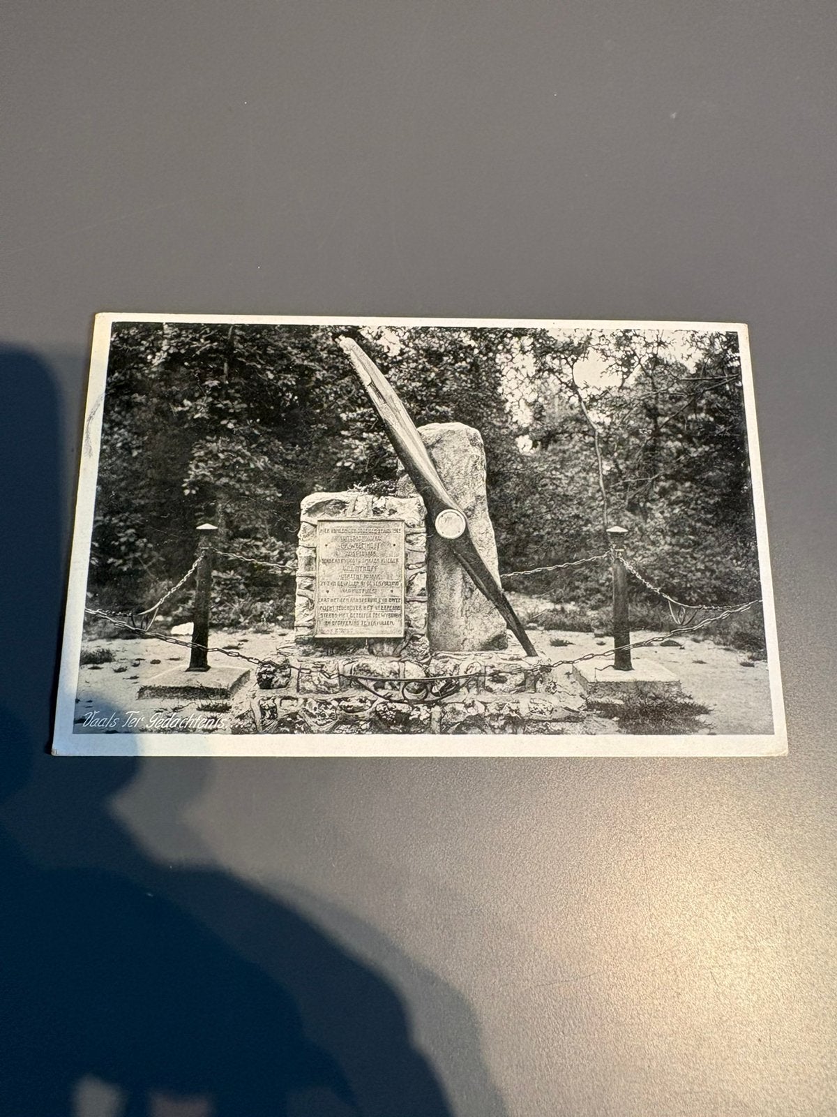 Oude ansichtkaart Vaals Ter Gedachtenis –  1935 – Limburg, Verzenden, 1920 tot 1940, Limburg