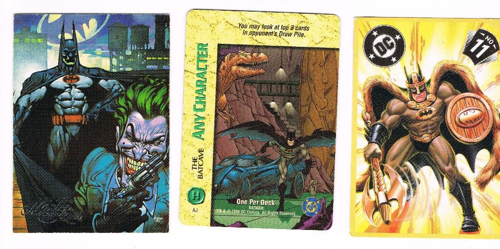 3 Batman Kaartjes, Verzamelen, Ophalen of Verzenden