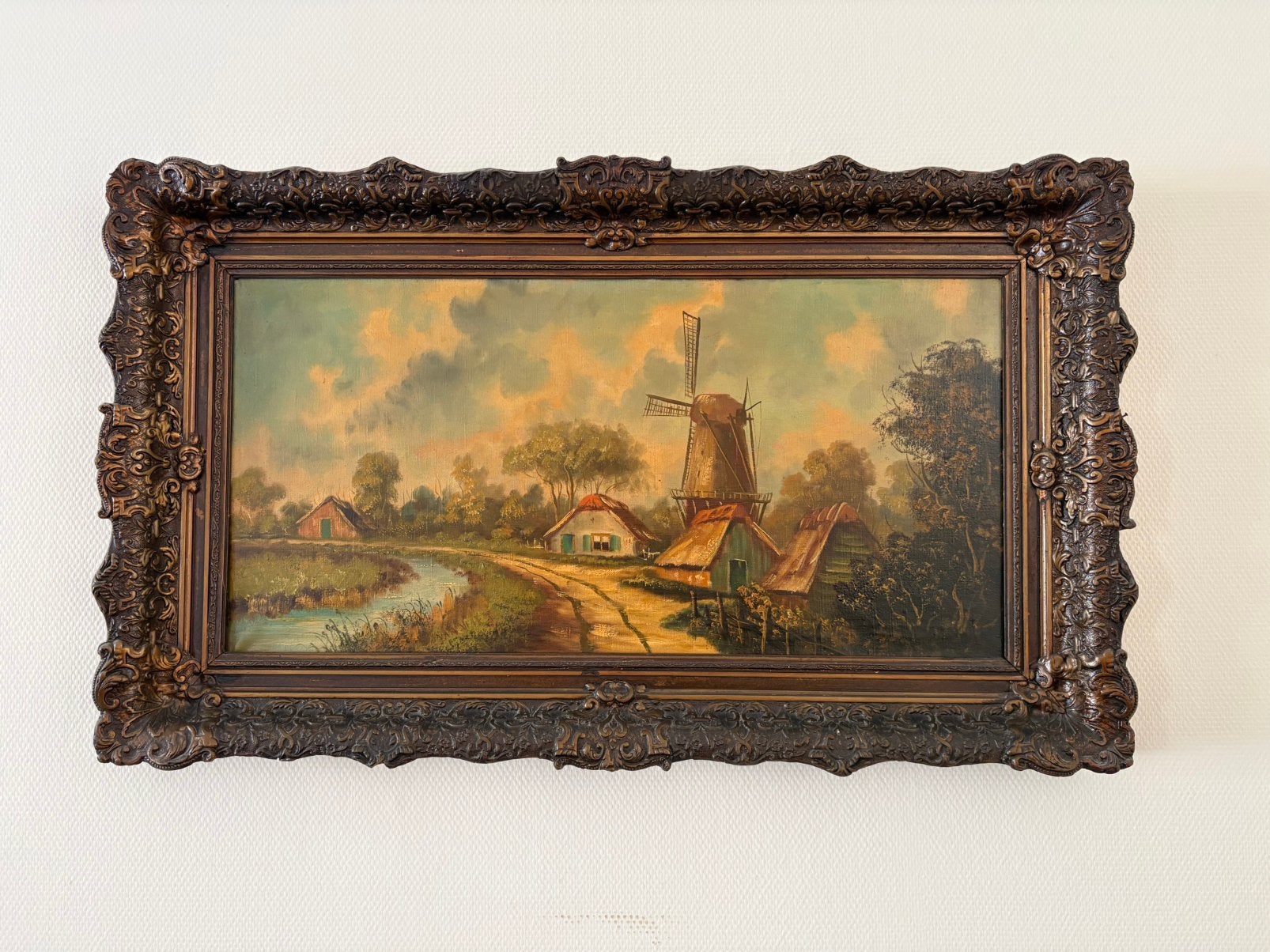Antiek schilderij, Ophalen