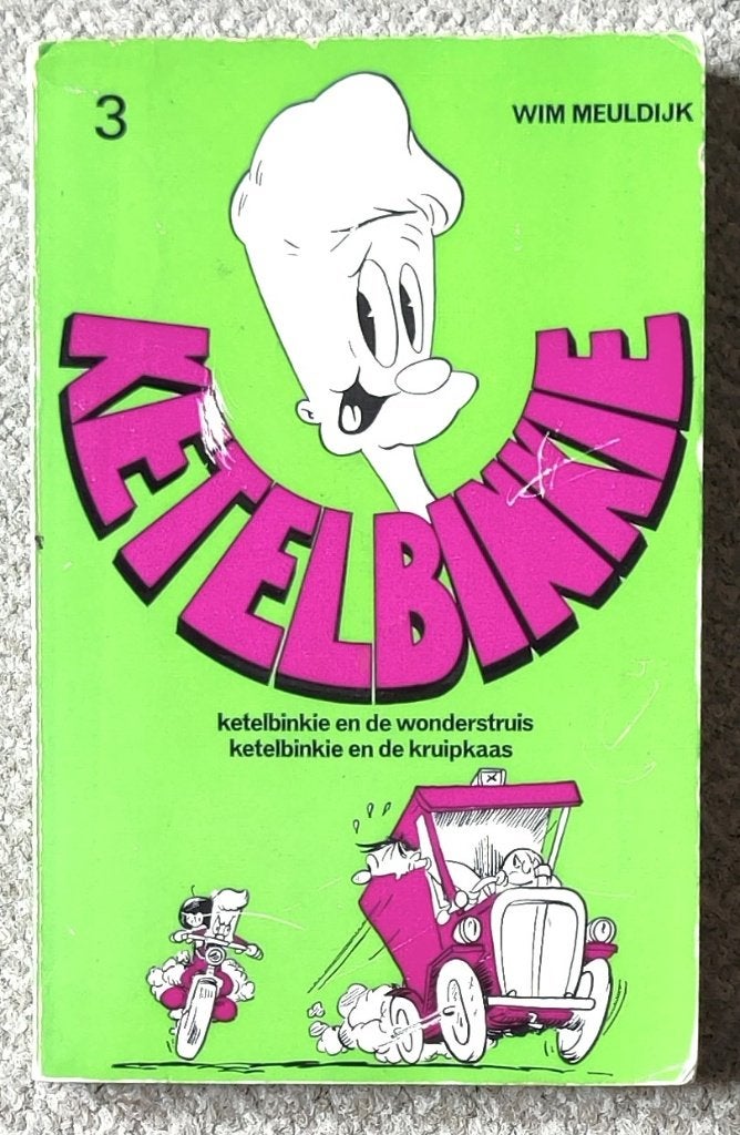 Ketelbinkie deel 3 1974 Pocketuitgave, Eén stripboek, Ophalen of Verzenden, Gelezen