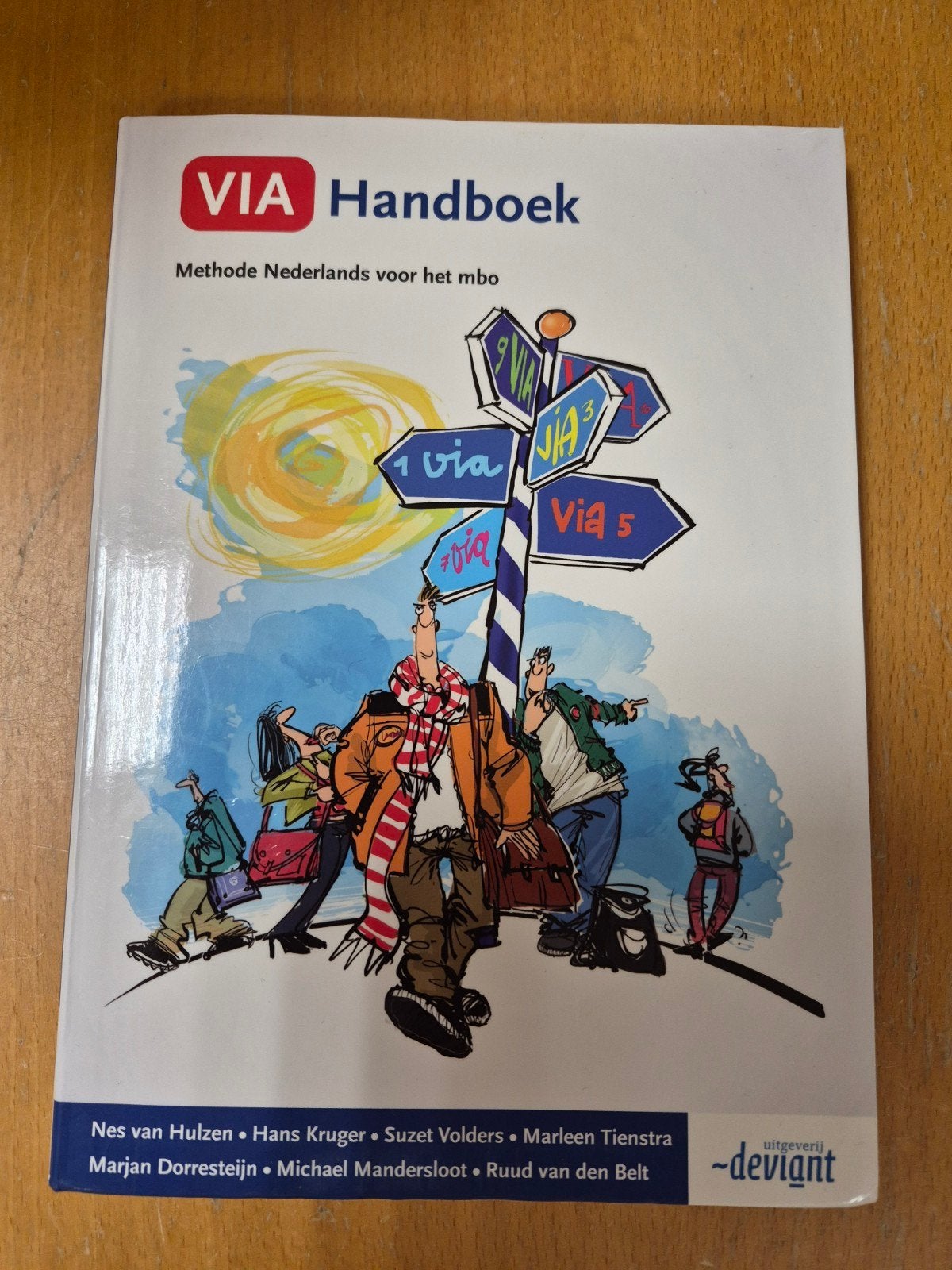 Via handboek. Nederlands voor MBO, Boeken, Schoolboeken, Ophalen of Verzenden, Zo goed als nieuw, Overige niveaus, Nederlands