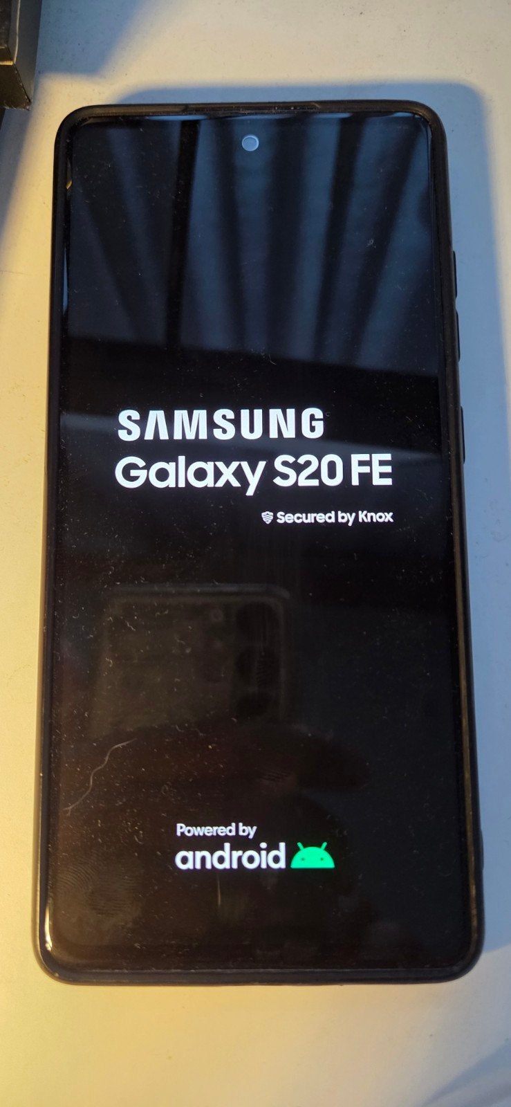 Samsung S20FE met defect scherm en camera, Galaxy S20, Zwart, Touchscreen, Ophalen of Verzenden