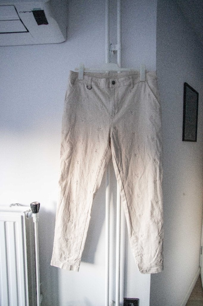 Beige broek Daily Paper Kenya Pants maat XL, Kleding | Heren, Beige, Maat 56/58 (XL), Ophalen of Verzenden, Zo goed als nieuw