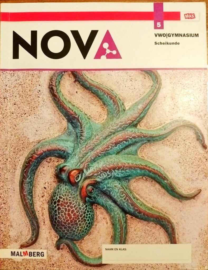 NOVA Schneikunde 5 Vwo-Gymnasium, VWO, Scheikunde, Malmberg, Nieuw
