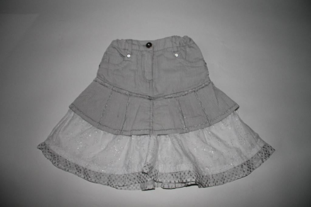 PERSIVAL rok wit met zilver 116-122 in ~~nieuw~~ staat, Kinderen en Baby's, Kinderkleding | Maat 116, Verzenden, Zo goed als nieuw