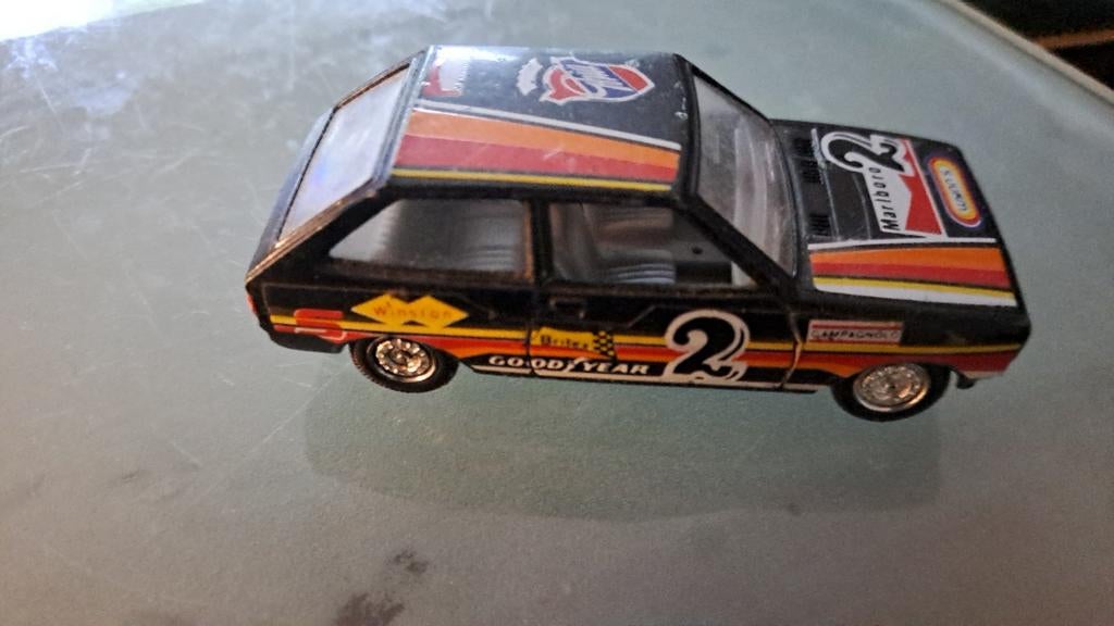 Mira Ford Fiesta Raceauto Speelgoedmodel, Ophalen of Verzenden, Gebruikt, Overige typen