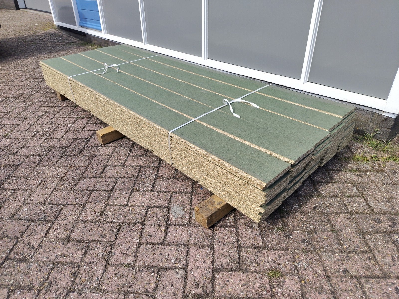 OSB  Spaanplaat vuren rest  stroken, Doe-het-zelf en Verbouw, Hout en Planken, Ophalen, Minder dan 25 mm, Nieuw, Plank