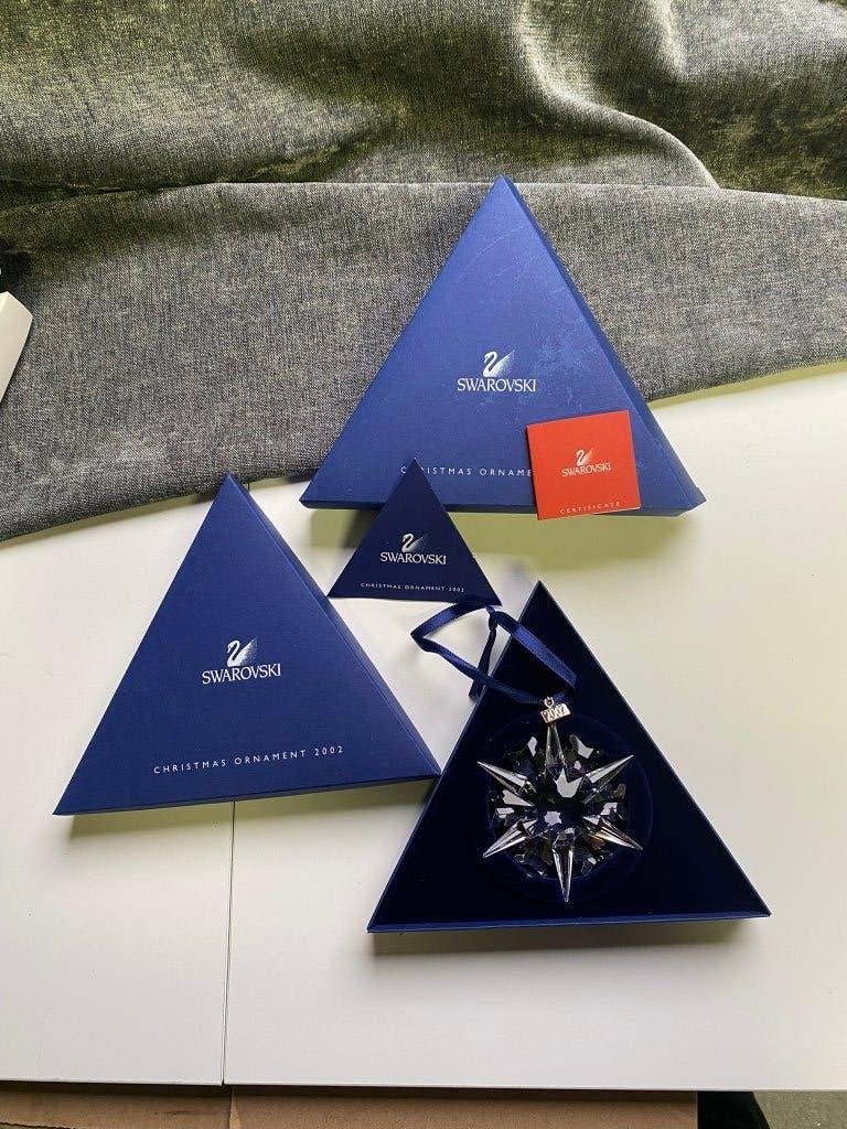 Swarovski Kerstster /Ornament 2002, Compleet, Mint Condition, Verzamelen, Dr.-A.-Swarovski-Straße 30, 6112 Wattens, Oostenrijk