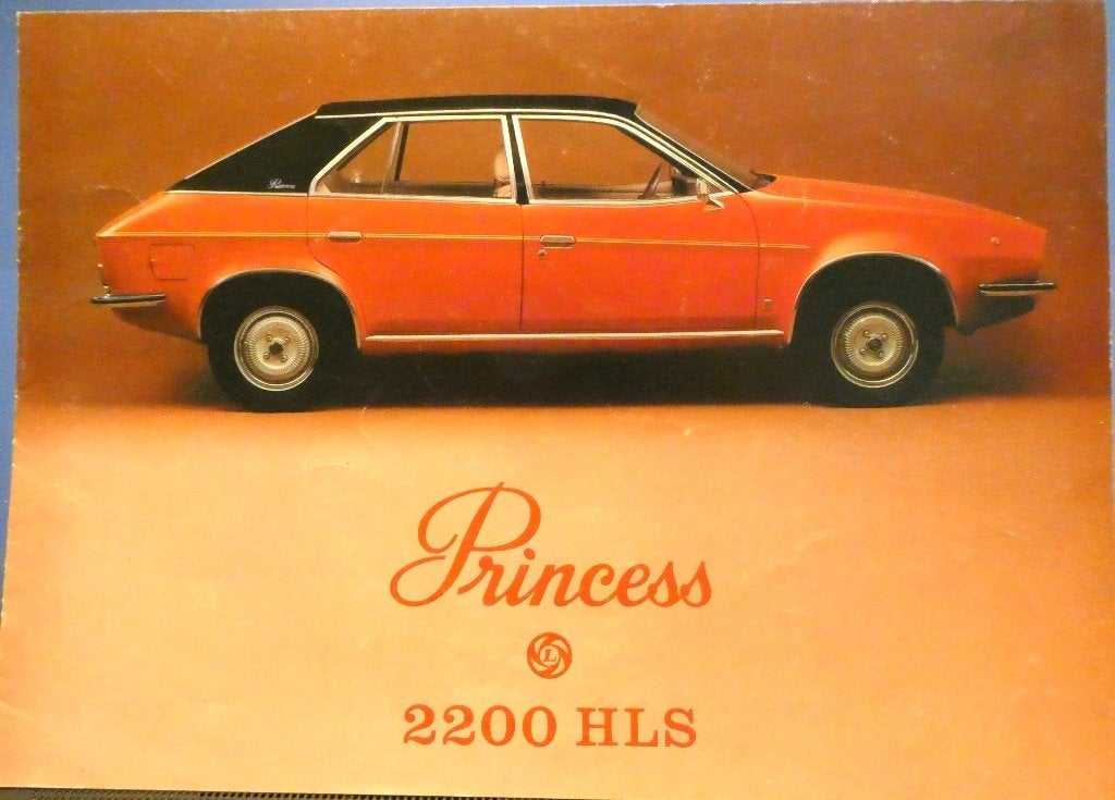 Autofolder van de Princess 2200 HLS, Verzenden, Gelezen, Overige merken