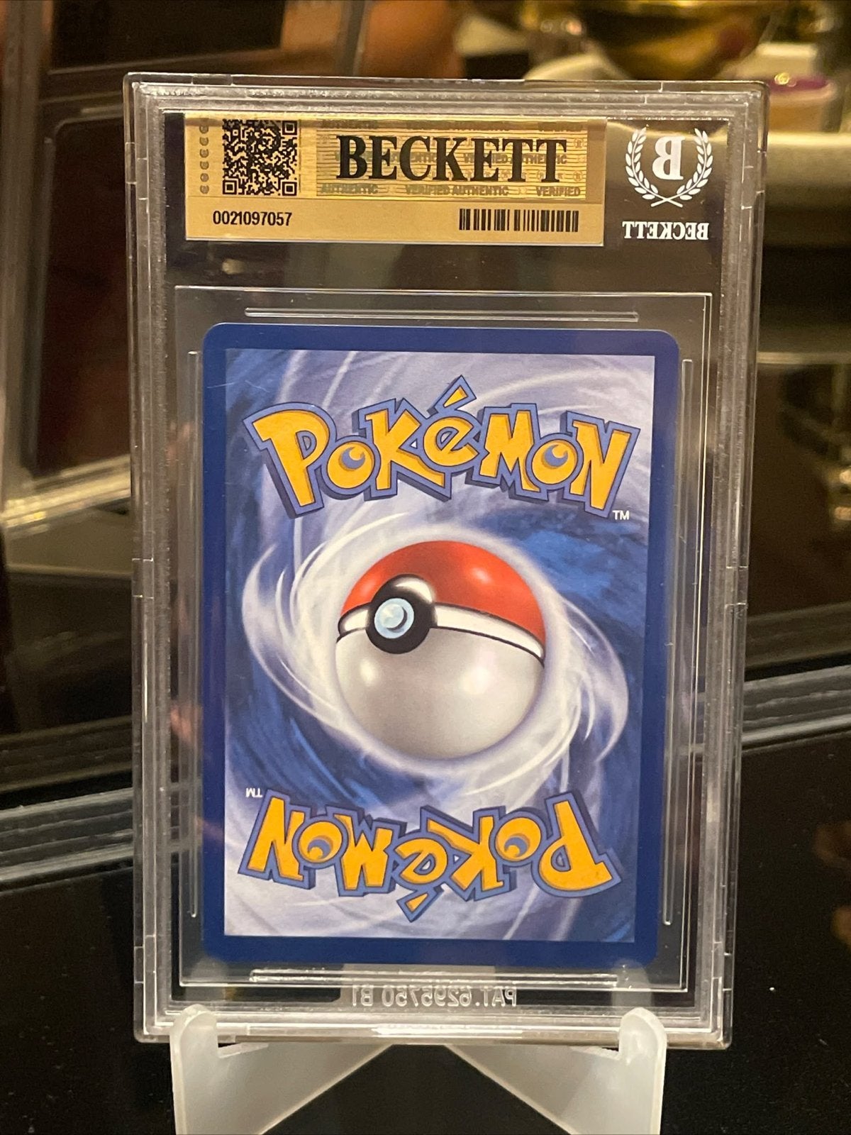 Foto 4 van Mew Red R/RGB Pokémon Kaart - Beckett Graded 9.5