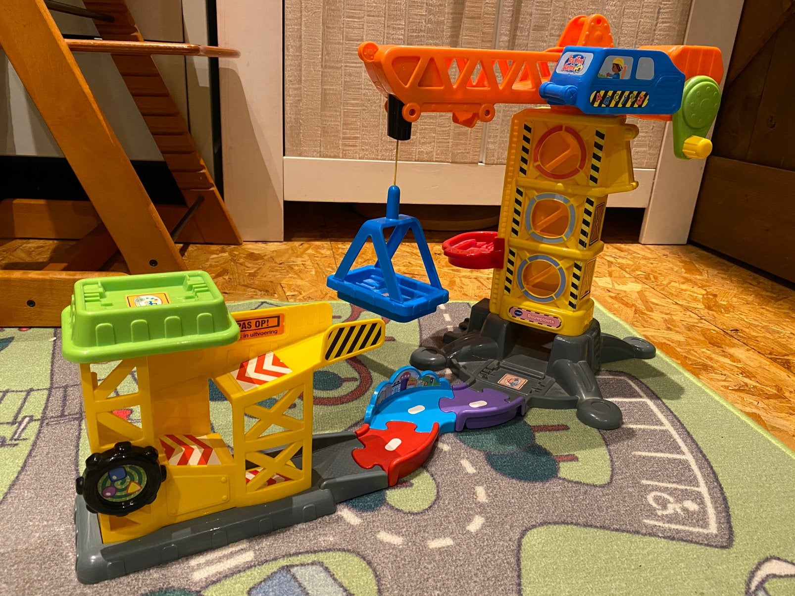 Vtech Toet Toet Auto’s Bouwplaats, Kinderen en Baby's, Speelgoed | Vtech, Ophalen, Zo goed als nieuw, 2 tot 4 jaar